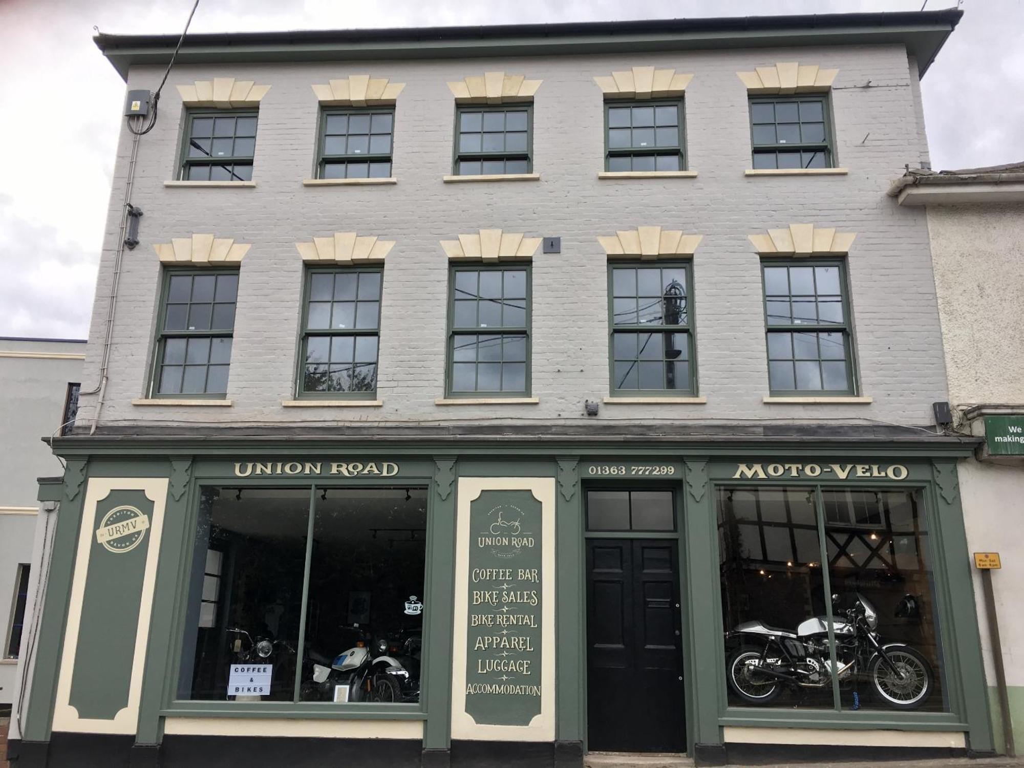 Union Road Moto Velo Accommodation Crediton Eksteriør billede